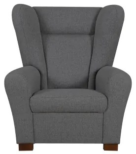 Fotoliu cu aripi VIVA, gri închis