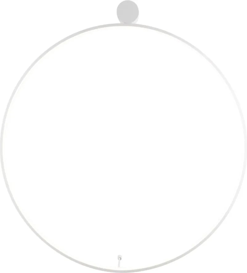 Aplica circulara LED IP44 diametru 80cm Visual alb