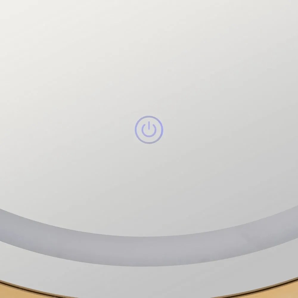 Oglindă de perete cu led 60x60 cm – Ixia