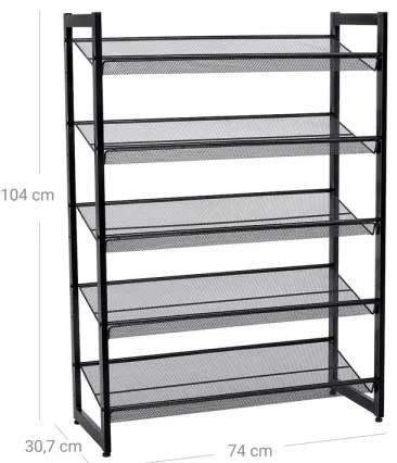 Pantofar ALVORO, negru