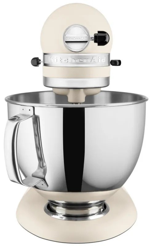 Mixer planetar KitchenAid Artisan Elegance 5KSM125EMH, 300W, 4.8 L, Actionare directă, 10 viteze, Beige