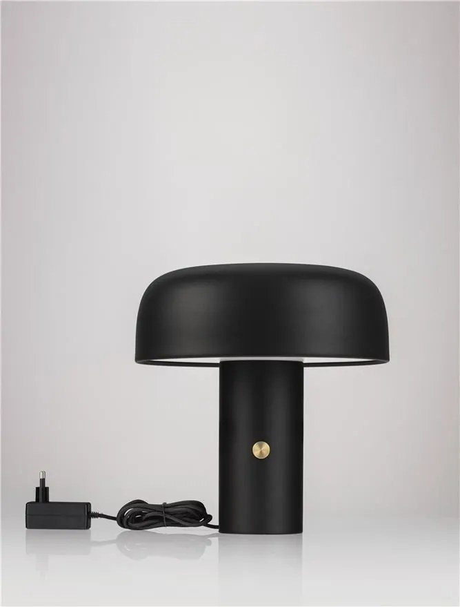 Veioza LED 2700K NOELIA negru