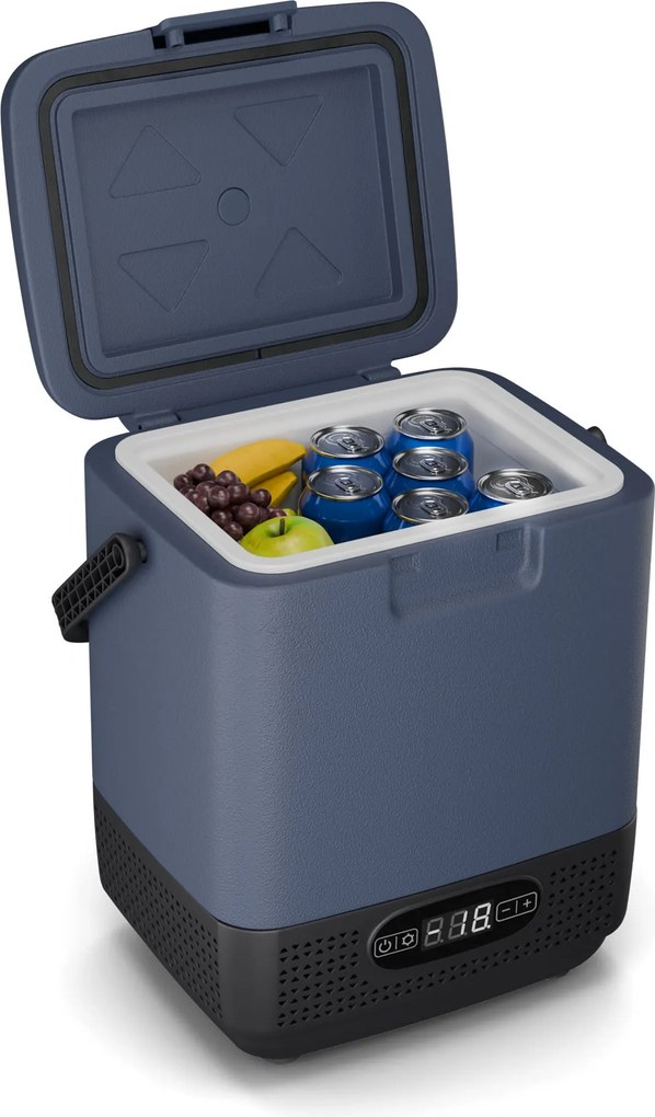 Klarstein Răcitor SwiftFrost 12L, 12V-24V/230V, până la -20 °C, compresor, 2 niveluri de putere, Afișaj LED