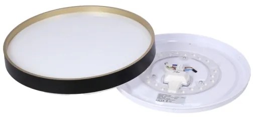 Plafonieră LED FLORIDA LED/18W/230V negru