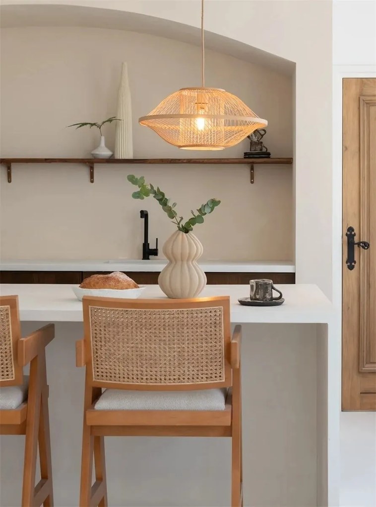 Lustra/Pendul Eco, Bambus, Maui natural, S