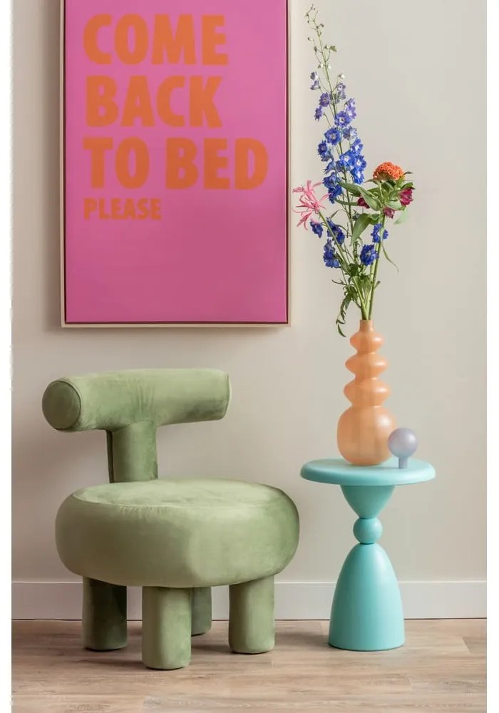 Măsuță auxiliară rotundă din metal ø 34 cm Folly – Leitmotiv