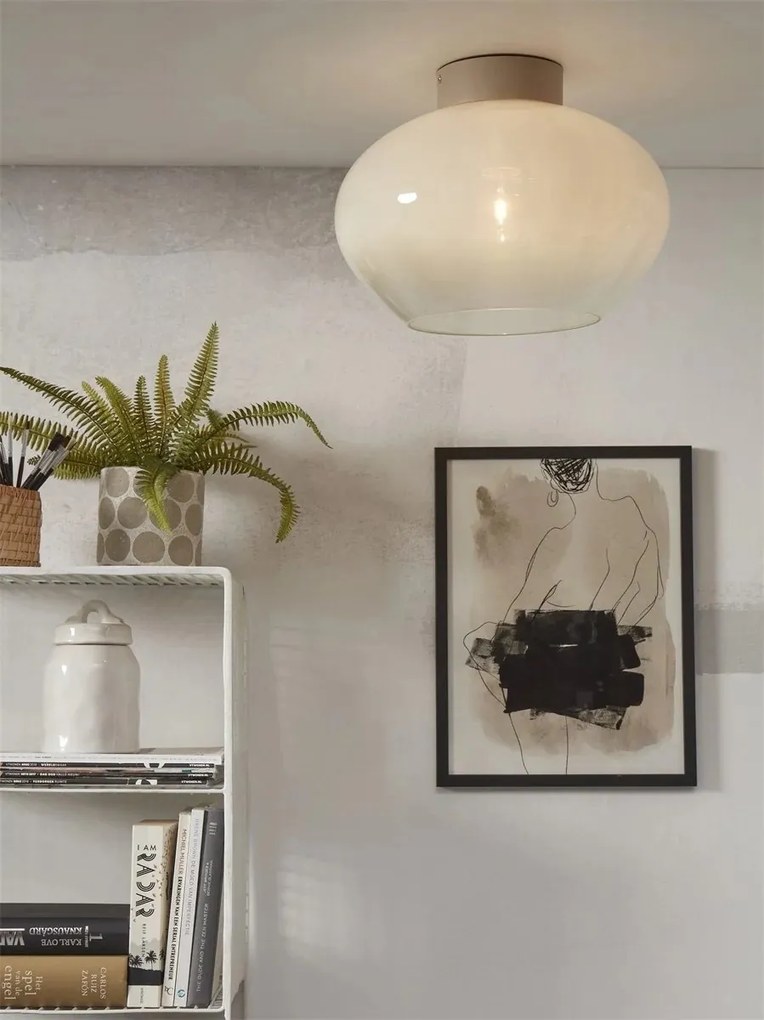 Plafoniera design decorativ Bologna alba