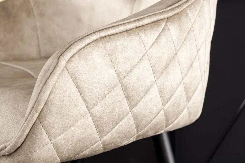 Set 2 scaune de bar Euphoria sampanie