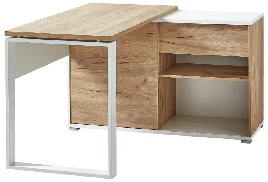 Birou cu aspect de stejar 120x117 cm Lioni - Germania