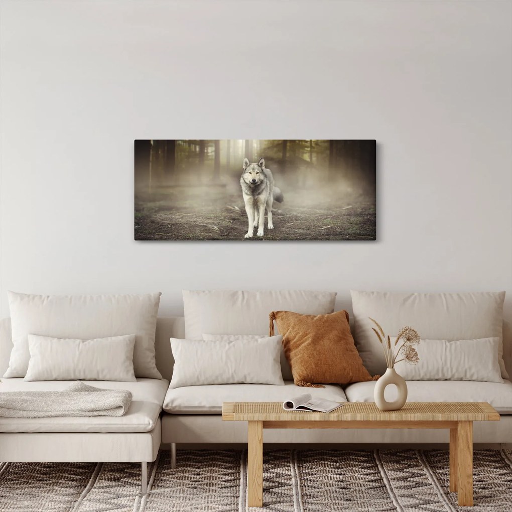 Tablou - Paznicul pădurii (120x50 cm)
