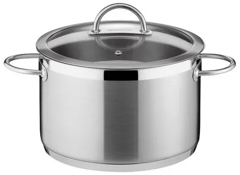 Tescoma Oală cu capac VISION, 22 cm, 22 cm