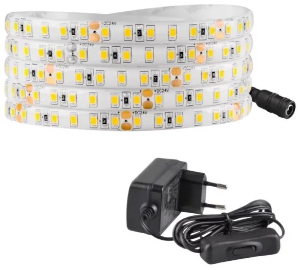 Banda LED exterior 3m, 23W, 24V, 230V, 4000K, IP65