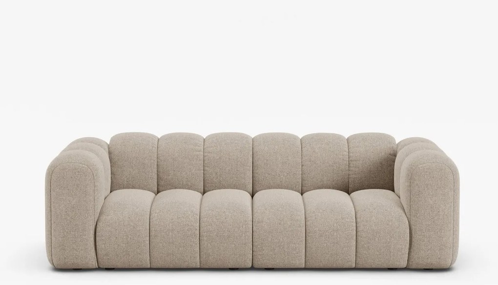 Canapea Lupine 3 locuri chenille Eden L230 cm