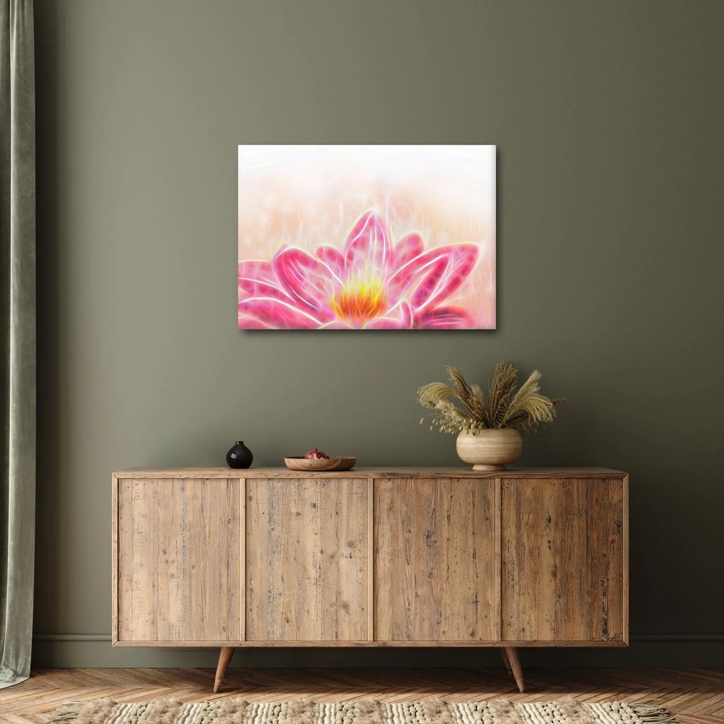 Tablou - Floare de lotus (70x50 cm)