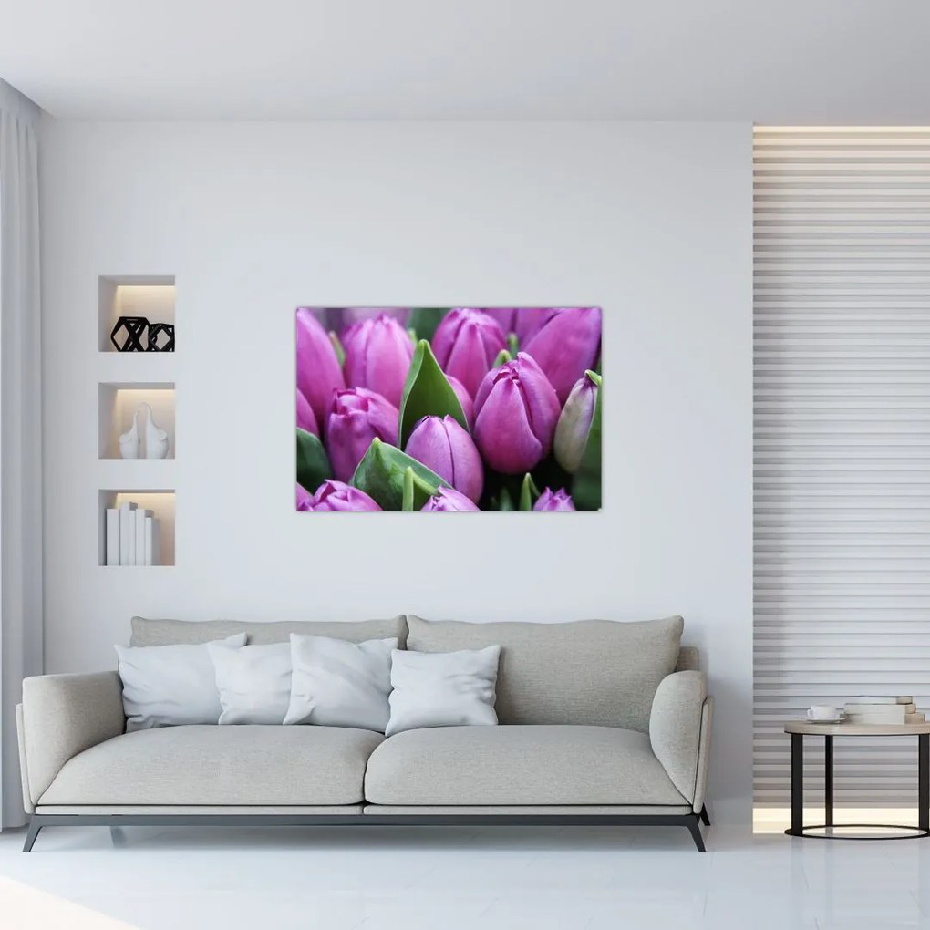 Tablou - florile lalelelor (90x60 cm)