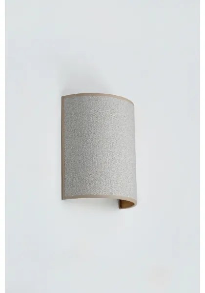 Aplică Brilagi SEMI 1xE27/15W/230V gri deschis