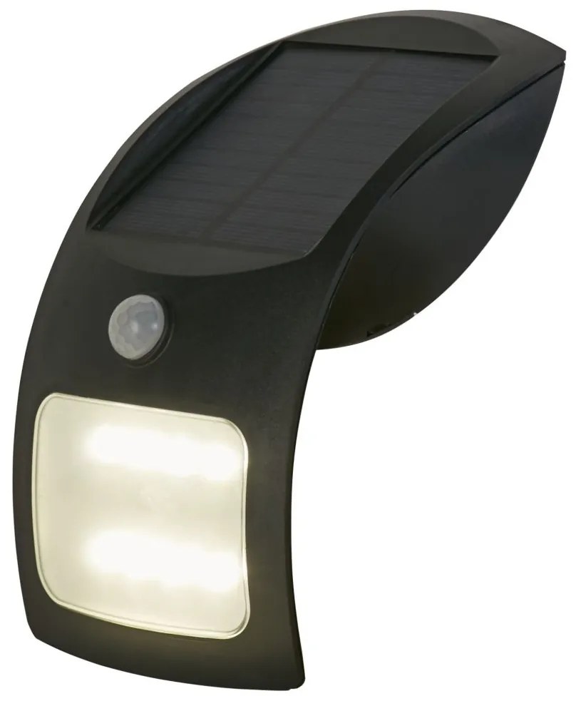 Aplica LED solara de exterior cu senzor de miscare IP44 Solar