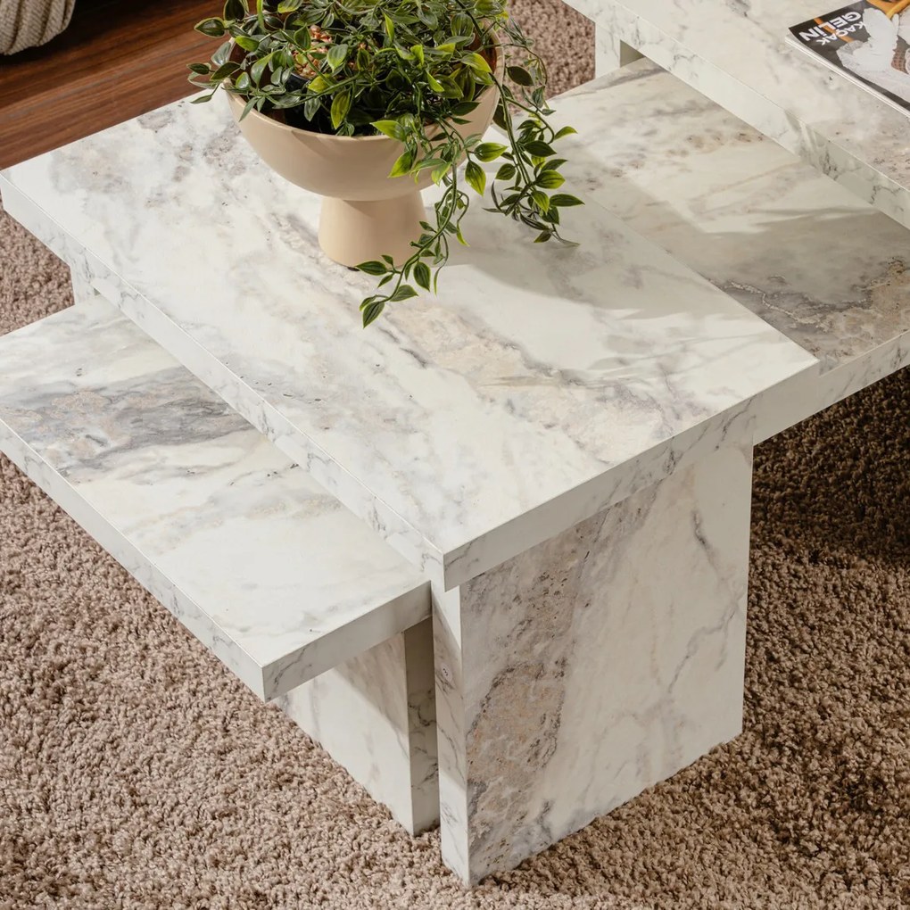 Măsuță de cafea Sanctuary Fressia Marble