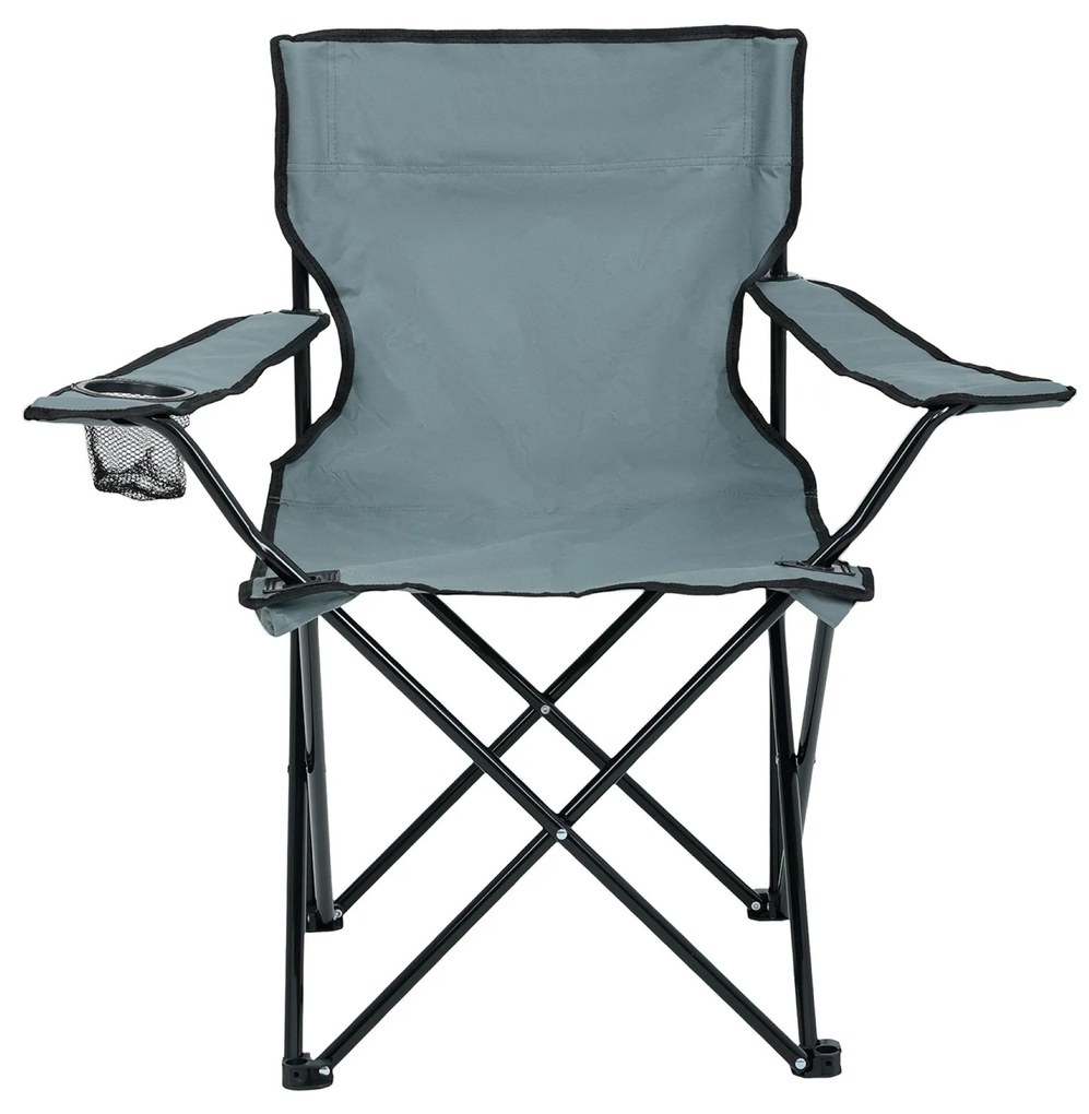 Set 2 buc scaune camping Advirtieron (gri). 1117499