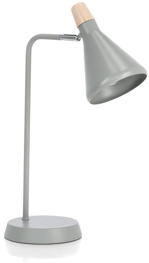 Lampa de masa Brill, 46 cm ,gri