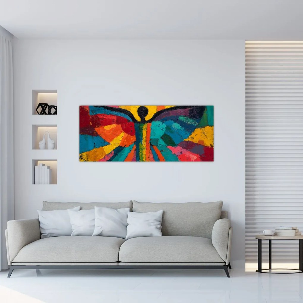 Tablou - Înger pictat (120x50 cm)