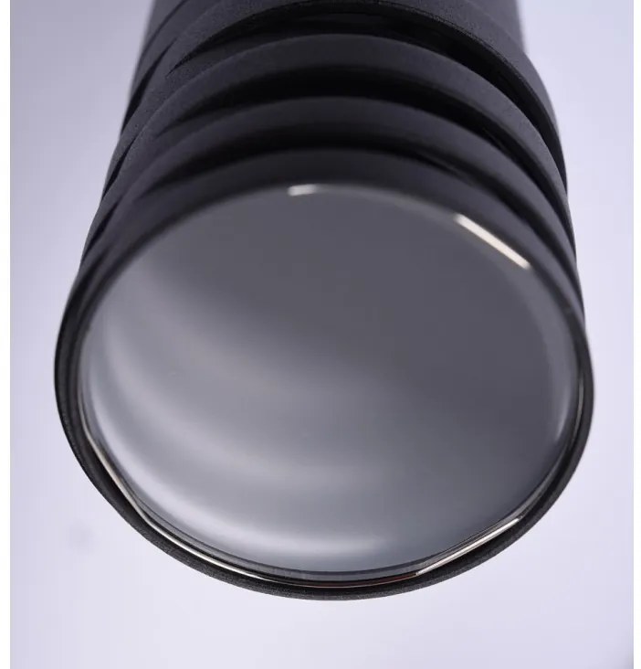 Spot aplicat tavan/plafon design modern Locus Top negru ZZ AZ3126