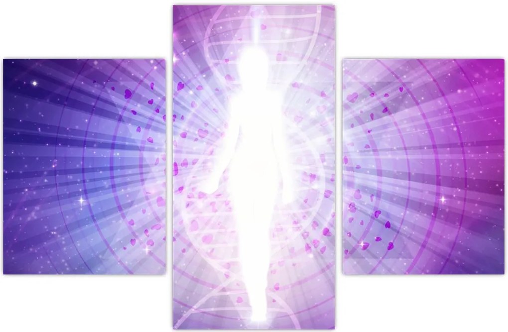 Tablou abstract - Femeie (90x60 cm)