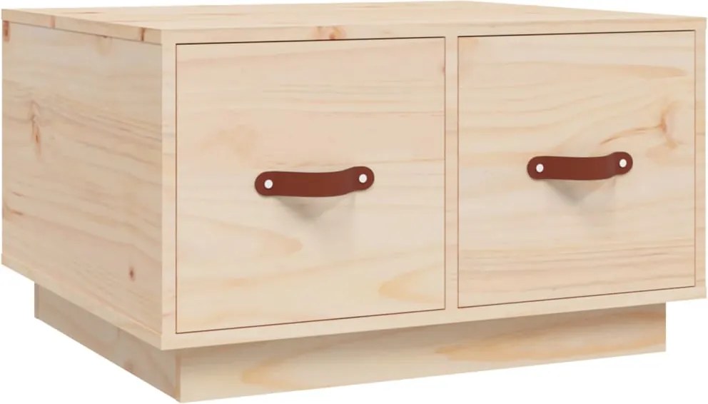 vidaXL Măsuță de cafea, 60x53x35 cm, lemn masiv de pin