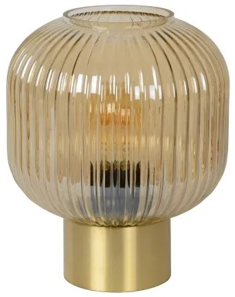 Lampă de masă Lucide 45586/20/62 MALOTO 1xE27/40W/230V bej/auriu