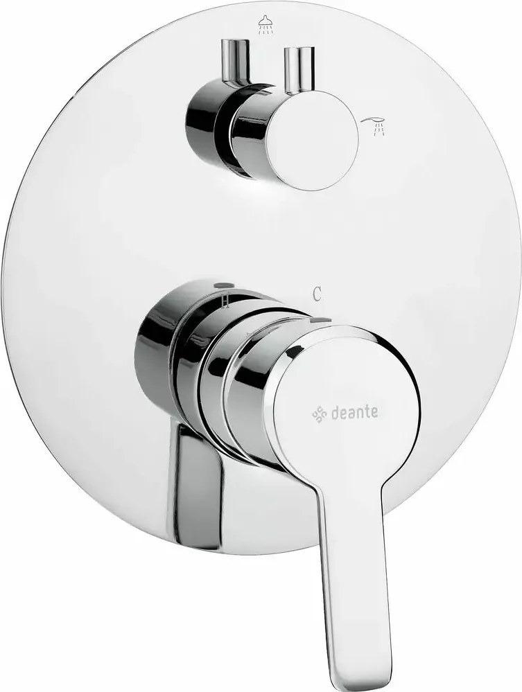 Baterie dus monocomanda incastrata Deante Arnika