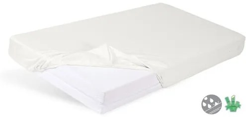 Foaie impermeabilă Matex Bamboo ecru , 90 x 200 x20 cm, 90 x 200 cm