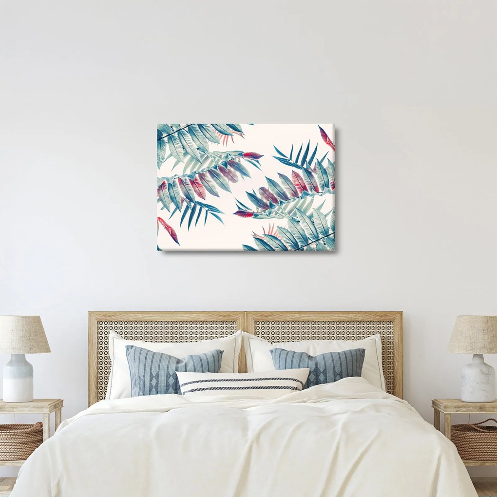 Tablou - Frunze tropicale (70x50 cm)