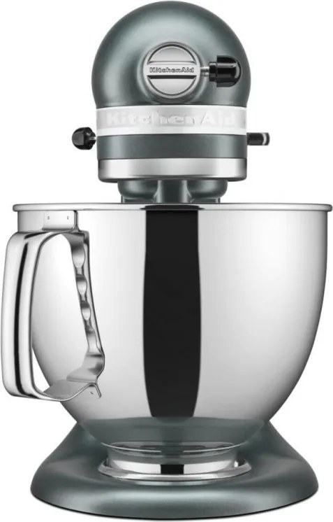 Mixer planetar KitchenAid Artisan Elegance 5KSM175PSEJP, 300 W, 4,8 l, Transmisie directa, 10 viteze, Verde inchis