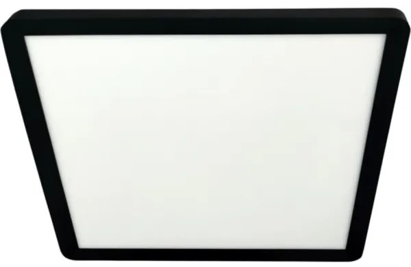 Plafonieră LED/24W/230V 3000/4000/6500K 30x30 cm negru