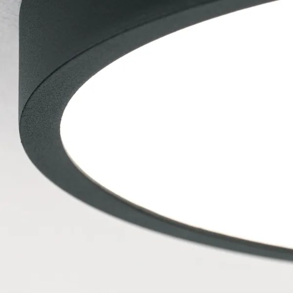 Plafonieră LED Orion DL 7-657/14 BULLY LED/12W/230V d. 14 cm negru