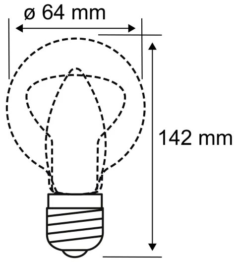 Bec LED INNER ST64 E27/3,5W/230V 1800K Paulmann 28880