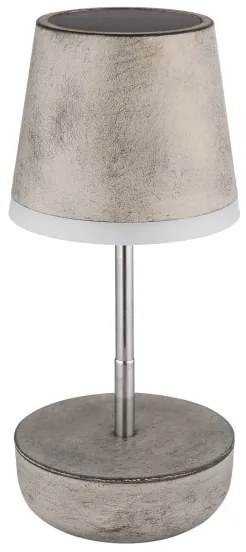 Globo 36638SA - Lampă solară LED 10xLED/0,06W/3V IP44 gri