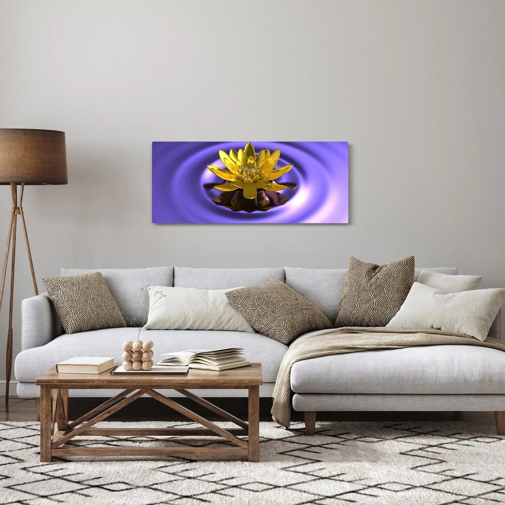 Tablou - Lotus (120x50 cm)