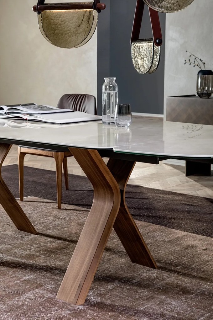 Masa extensibila eleganta design LUX Still 215-295x100cm