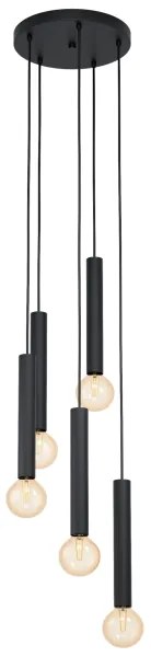 Eglo 98058 - Lustră pe cablu CORTENOVA 5xE27/60W/230V