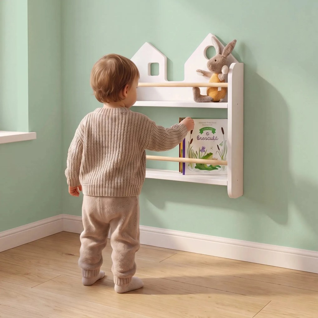 Bibliotecă pentru copii, MININEST White