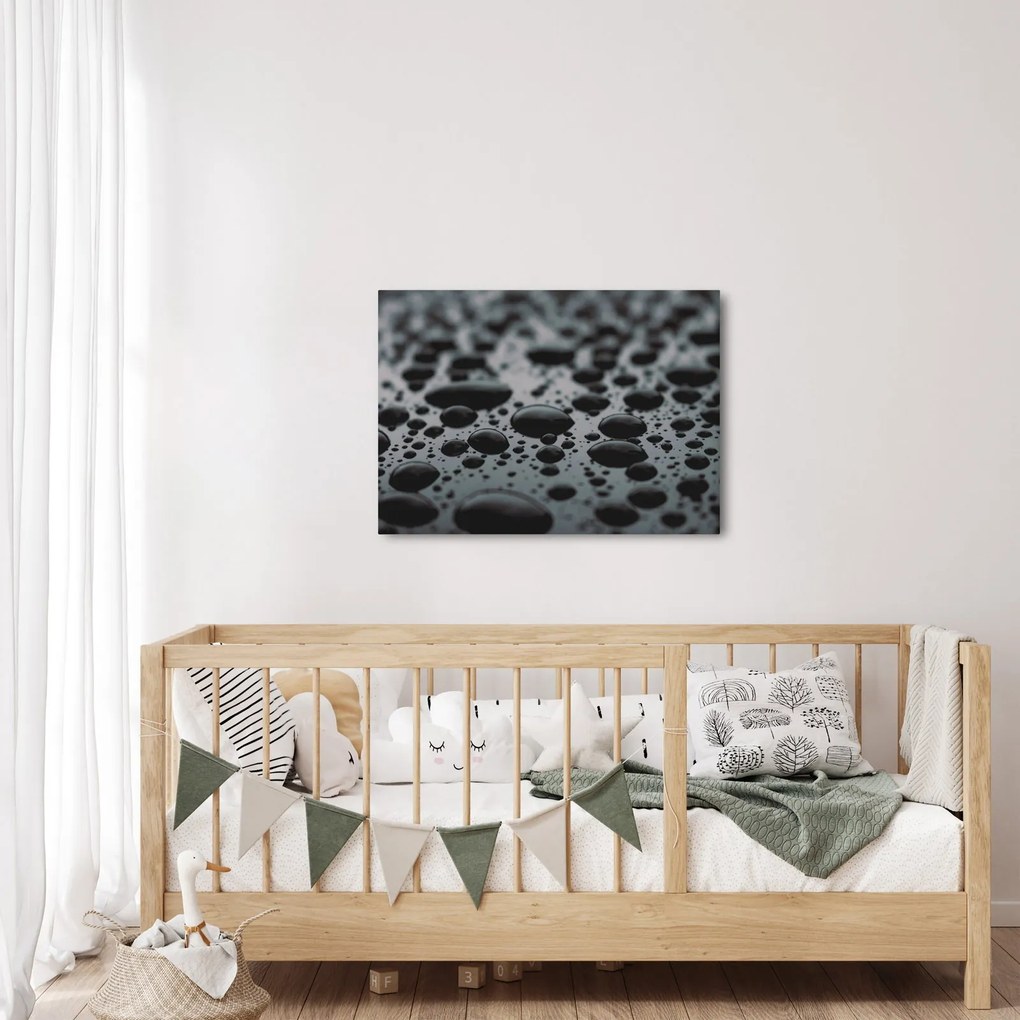 Tablou cu picături de apă (70x50 cm)