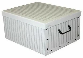 Compactor Cutie de depozitare pliabilă Nordic, 50 x 40 x 25 cm, gri