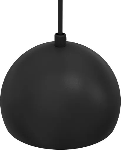 Pendul pe cablu SOOL 1xE27/15W/230V Ø 15 cm, negru