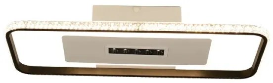 Plafonieră LED dimabilă LED/75W/230V 3000-6500K alb/negru + telecomandă