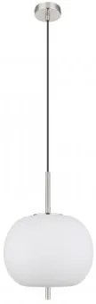 Pendul modern 1 bec E27 Blacky 15345H1NO Globo