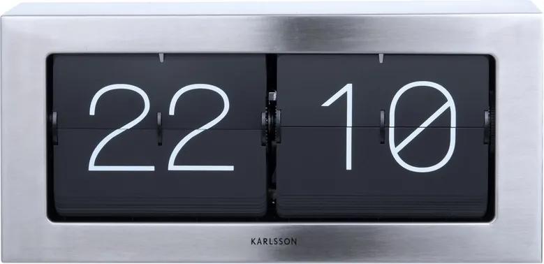 Ceas de design, de masă, Karlsson 5642ST, cu cifre rabatabile, 37 cm