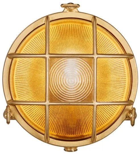 Nordlux POLPERRO - Aplică de exterior 1xE27/12,5W/230V IP64, alamă