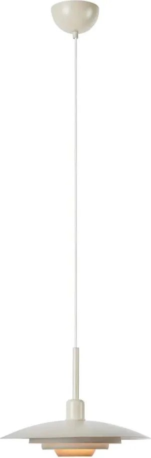 Markslöjd 108875 - Lustră suspendată pe cablu PINY 1xE27/60W/230V diametru 35 cm bej