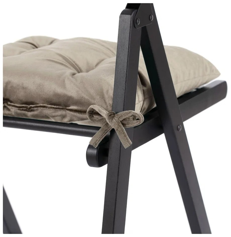 Pernă de scaun din catifea 40x40 cm Aleksa – Restilo